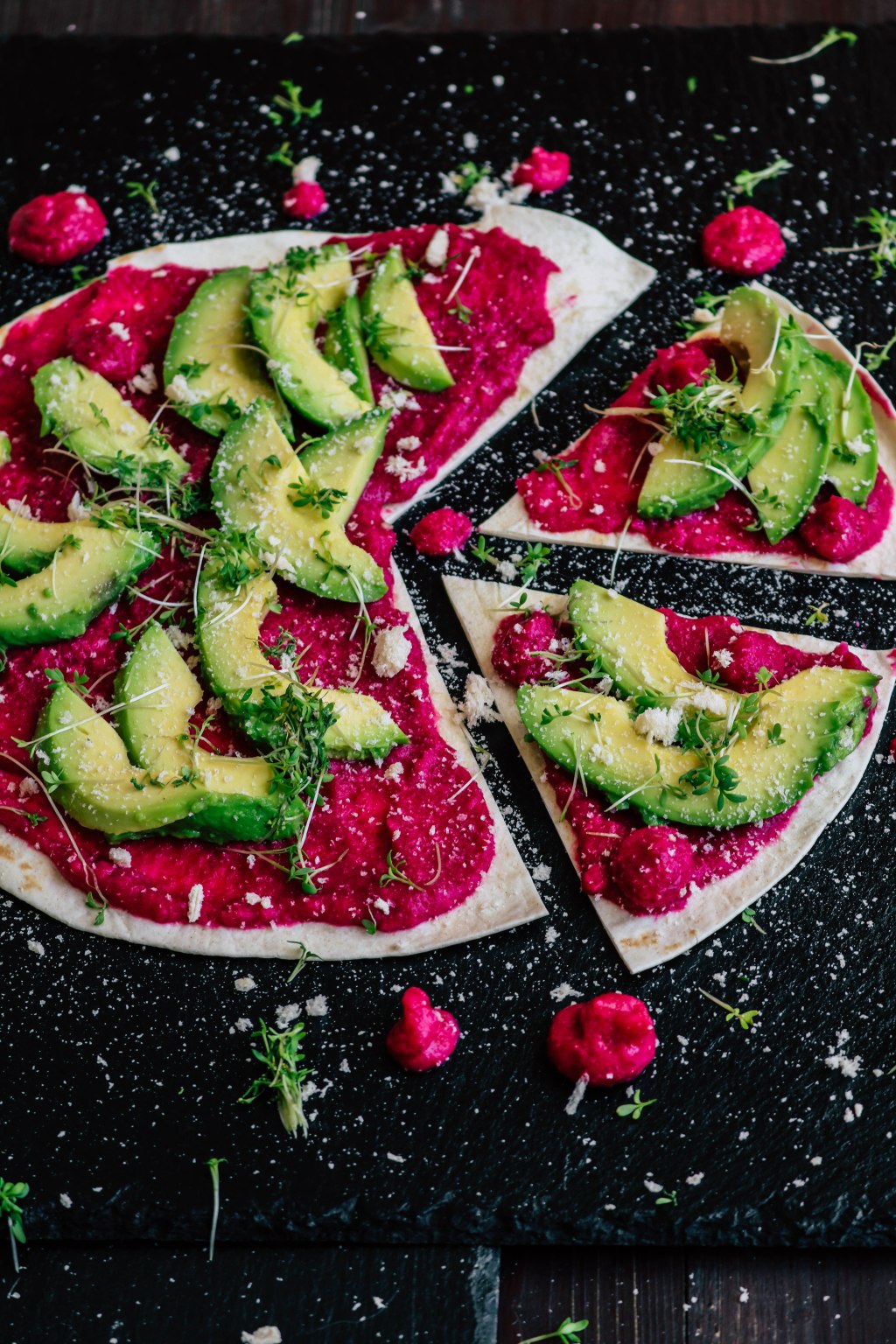 schnelle Avocado Pizza ohne Backen!