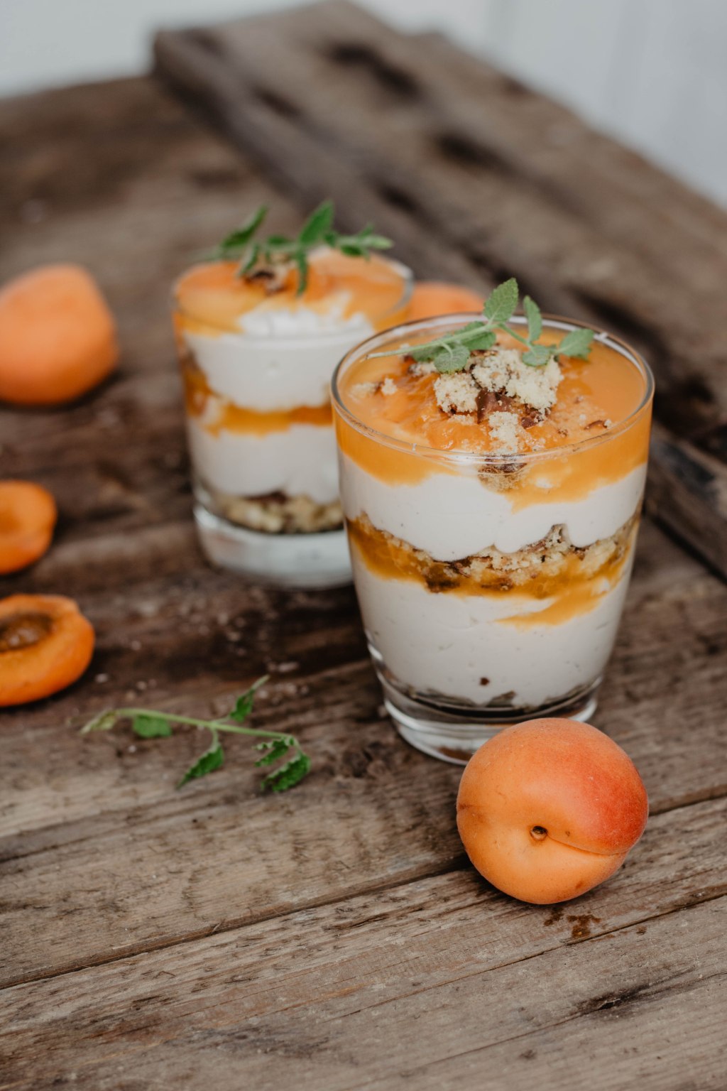 erfrischendes Marillen Dessert