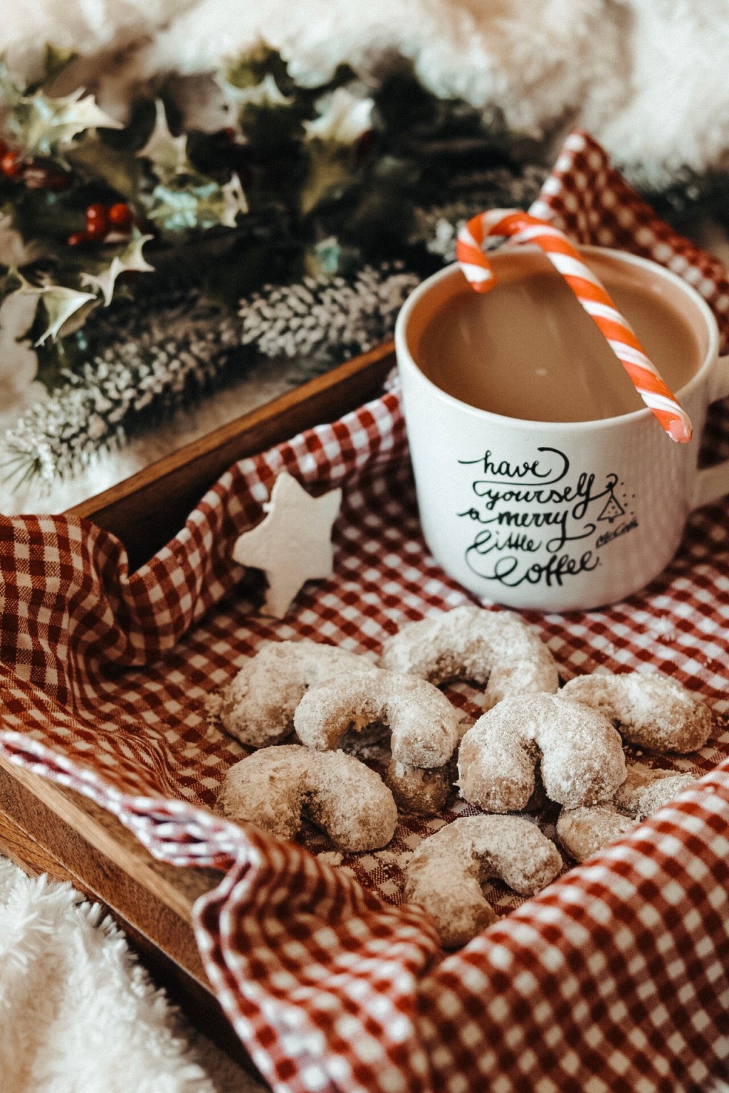 vegane Dinkel-Vanillekipferl