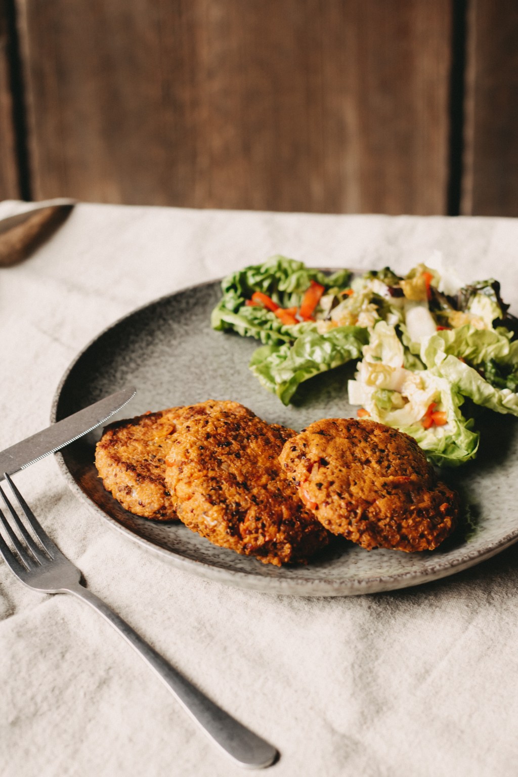 Quinoa Kürbis Puffer