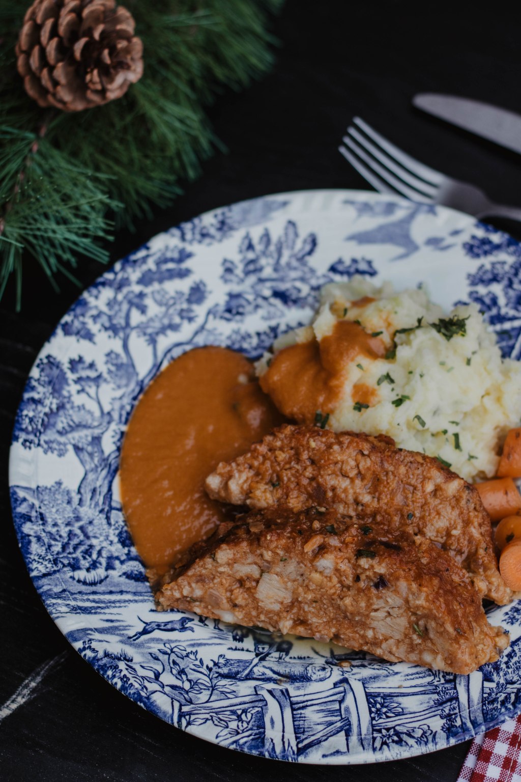 veganer Festtagsbraten