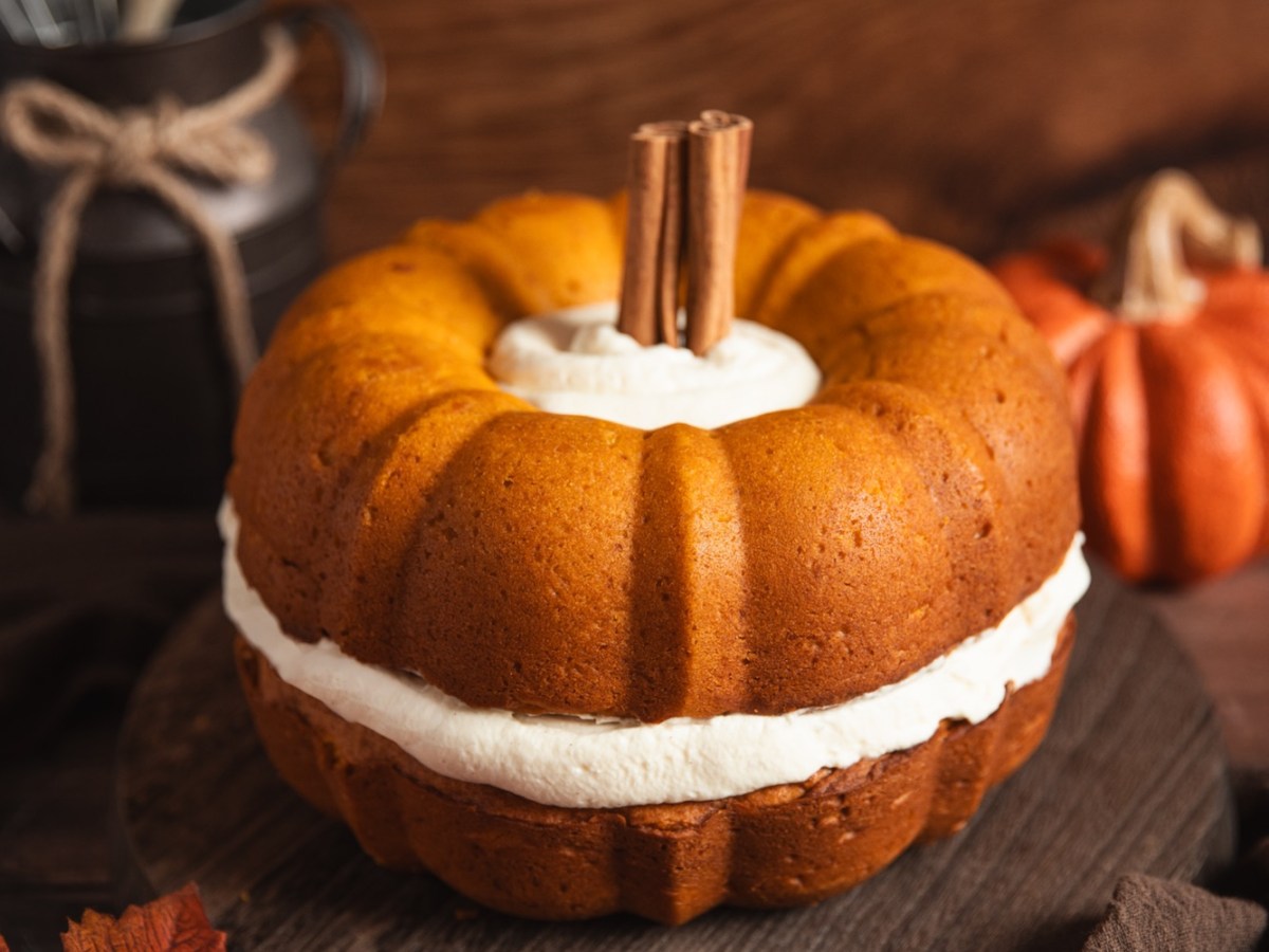 Kürbis-Gugelhupf Torte