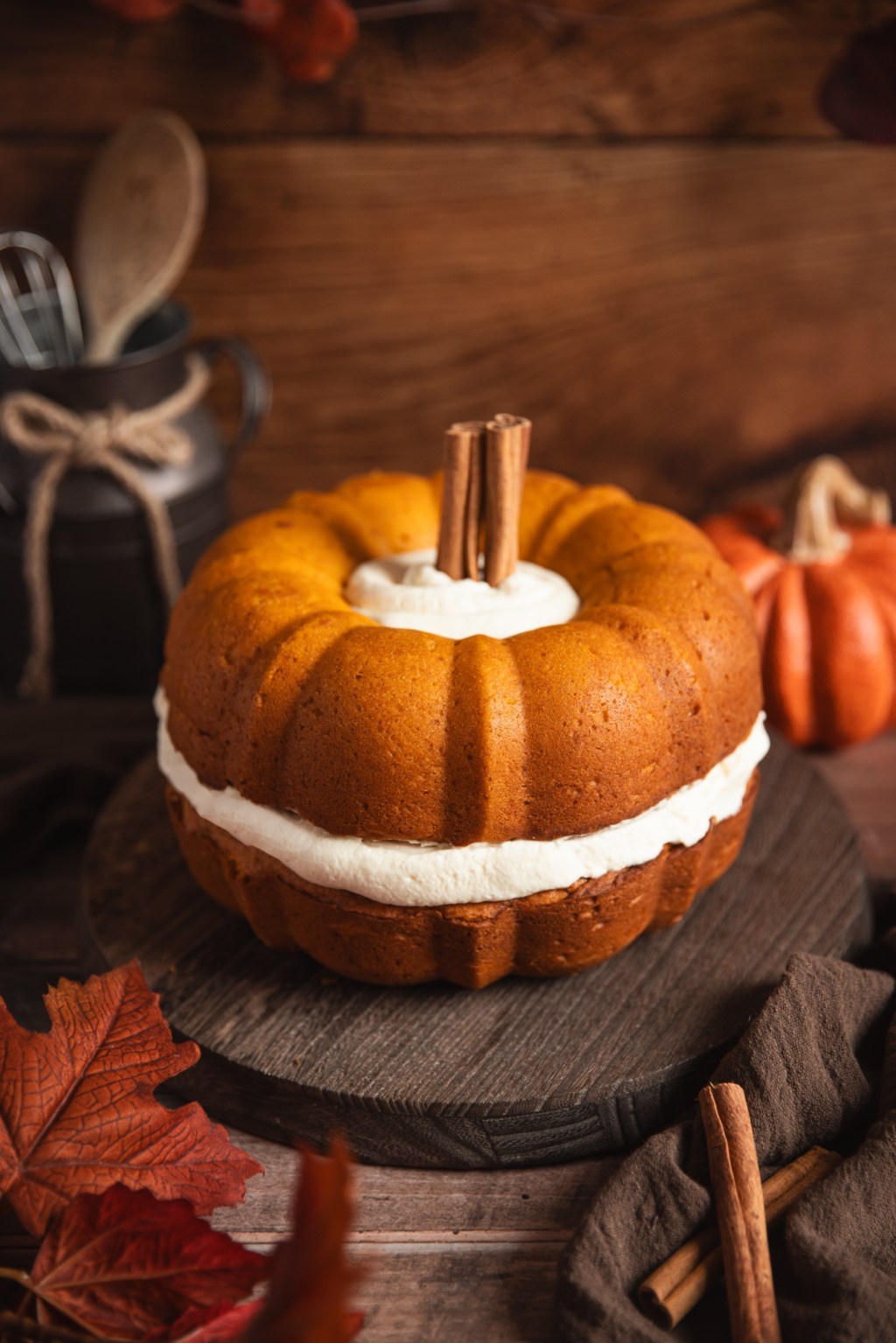 Kürbis-Gugelhupf Torte